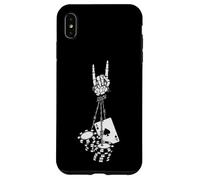 Carcasa para iPhone XS MAX Reproductor de Cartas Poker Texas Holdem Hold Em Alt Retro Vintage
