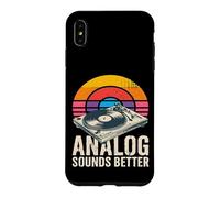 Carcasa para iPhone XS MAX Reproductor de Discos de Vinilo analógico Suena Mejor
