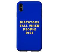 Carcasa para iPhone XS MAX Resiste al fascismo Protesta antirrepublicana Izquierda Liberal