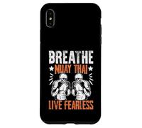 Carcasa para iPhone XS MAX Respira Muay Thai Live Fearless Muay Thai