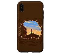 Carcasa para iPhone XS MAX Resurrection Sunday Cross of Jesus Christ Empty Tomb Faith