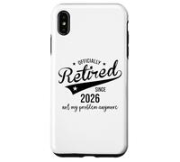 Carcasa para iPhone XS MAX Retired Since 2026 Retired Not My Problem Anymore Retirement