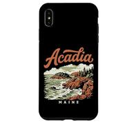 Carcasa para iPhone XS MAX Retro Acadia National Park Vintage Style Maine Shore