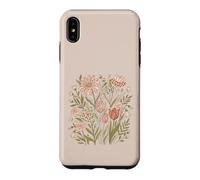 Carcasa para iPhone XS MAX Retro Animal Print Wildflower Flowers Boho Floral Aesthetic