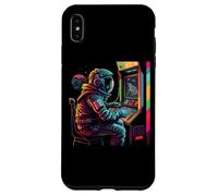 Carcasa para iPhone XS MAX Retro Arcade Planets Universe Gaming Astronauta