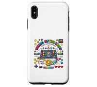 Carcasa para iPhone XS MAX Retro Combo Botón Smash Arcade Gamer Diseño