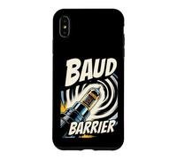 Carcasa para iPhone XS MAX Retro Computer Baud Barrier Vintage Dial Up Modem Graphic
