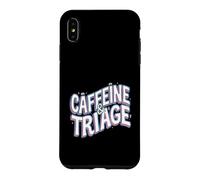 Carcasa para iPhone XS MAX Retro ER Nurse Caffeine & Triage Medical