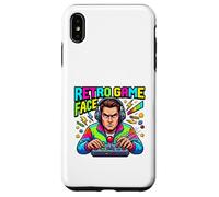 Carcasa para iPhone XS MAX Retro Gamer Focus Pixel Art Estilo Arcade