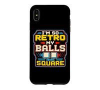 Carcasa para iPhone XS MAX Retro Gamer Pixel Arcade 8 bit Gaming Humor