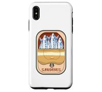 Carcasa para iPhone XS MAX Retro Graphic Sardines Tinned Fish for Men and Women