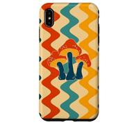 Carcasa para iPhone XS MAX Retro Mushroom Cottagecore Boho Indie Y2K Nature Vibes