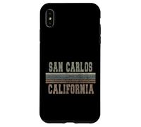 Carcasa para iPhone XS MAX Retro San Carlos California