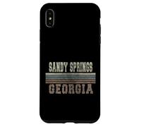 Carcasa para iPhone XS MAX Retro Sandy Springs, Georgia