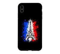 Carcasa para iPhone XS MAX Retro Silhouette Eiffel Tower Paris France Travel Souvenir