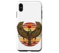 Carcasa para iPhone XS MAX Retro Vintage Horus Antiguo Falcon Egipcio Jeroglífico