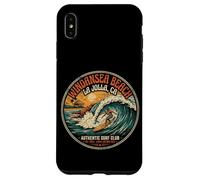Carcasa para iPhone XS MAX Retro Windansea Beach La Jolla CA Surfer Wave Legend