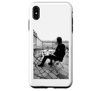 Carcasa para iPhone XS MAX Richard Hawley de pie en el Borde del Cielo por Andy Willsher