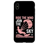 Carcasa para iPhone XS MAX Ride The Wind Únete al Sky Kite Surfing