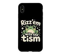 Carcasa para iPhone XS MAX Rizz Em' with The Tism Awesome Autism Aware Charming Teas