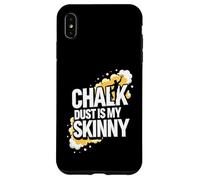 Carcasa para iPhone XS MAX Rock Climbing Bouldering Chalk Dust Is My Skinny