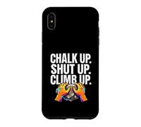 Carcasa para iPhone XS MAX Rock Climbing Bouldering Chalk Up Climb Hands
