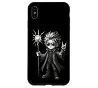 Carcasa para iPhone XS MAX Rock Music Goth Punk Mago Kid Magic Funny Design