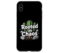 Carcasa para iPhone XS MAX Rooted in Chaos Funny Cactus Gardener Graphic