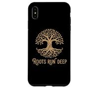 Carcasa para iPhone XS MAX Roots Run Deep Family Heritage Ancestry Linaje Genealogía