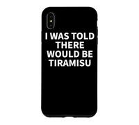 Carcasa para iPhone XS MAX Ropa de tiramisú - Divertido e Impresionante diseño para Amantes del tiramisú