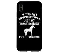 Carcasa para iPhone XS MAX Ropa Paso Fino - Divertido diseño increíble para Amantes de los Caballos