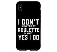 Carcasa para iPhone XS MAX Roulette Player Funny Gear For People Who Play Roulette Game