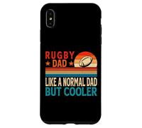 Carcasa para iPhone XS MAX Rugby Dad Like A Normal Dad But Cooler - Funny Father's Day