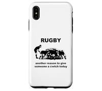 Carcasa para iPhone XS MAX Rugby Otra Razón para Dar A Alguien Un Cwtch Hoy
