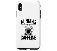 Carcasa para iPhone XS MAX Running On Caffeine