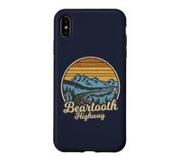 Carcasa para iPhone XS MAX Ruta panorámica Nacional 212 Retro de la autopista Beartooth