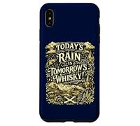 Carcasa para iPhone XS MAX Sabiduría Escocesa sobre la Lluvia y el Whisky