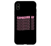 Carcasa para iPhone XS MAX Sagitario AF Retro Vintage Style Capricornio Signo del Zodiaco