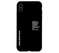 Carcasa para iPhone XS MAX Salmos 139:14, Maravillosamente Hecho, Eres Suficiente, Cristiano