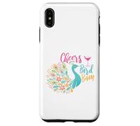 Carcasa para iPhone XS MAX Saludos Bird Bam - Mahjong Amante Mah Jong Jugador