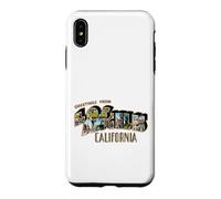Carcasa para iPhone XS MAX Saludos Vintage Desde Los Ángeles California