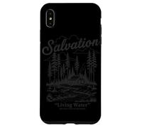 Carcasa para iPhone XS MAX Salvación Agua Viva Fe Cristiana Jesús Adoración Esperanza
