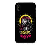 Carcasa para iPhone XS MAX Salvado por Su Sangre Jesucristo Corona De Espinas Cristiano