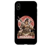 Carcasa para iPhone XS MAX Samurai Warrior Musashi, Luchador de Espadas japonés
