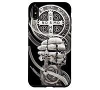 Carcasa para iPhone XS MAX San Benito, Medalla de San Benito