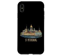 Carcasa para iPhone XS MAX San Petersburgo Rusia Viaje Souvenir City Monumento Regalo