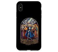 Carcasa para iPhone XS MAX Santa Católica Orar como Una Niña Mujeres Religiosas