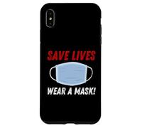 Carcasa para iPhone XS MAX Save Lives Wear a Mask