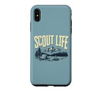 Carcasa para iPhone XS MAX Scout Life Camping Retro Scouting Graphic