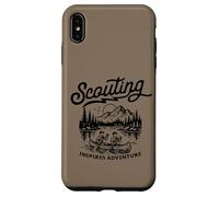 Carcasa para iPhone XS MAX Scouting Inspires Adventure Canoe Outdoors Retro Scouts